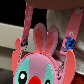 Кошелек Stitch розовый: отзыв пользователя Детский Мир