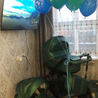 Коляска 2в1 Camarelo зеленый: отзыв пользователя Детский Мир