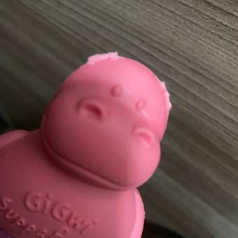 Игрушка для собак GiGwi Бегемотик с пищалкой Розовый 75425: отзыв пользователя. Зоомагазин Зоозавр