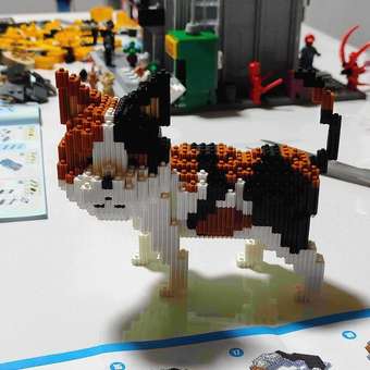 Конструктор Кот полосатый 644 дет.: отзыв пользователя Детский Мир