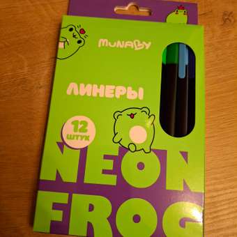 Ручка капиллярная Munaby 12 шт.: отзыв пользователя ДетМир