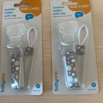 Клипса для пустышки Babyono в ассортименте: отзыв пользователя Детский Мир