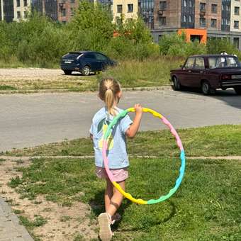 Обруч Yofun разборный (8 частей): отзыв пользователя ДетМир