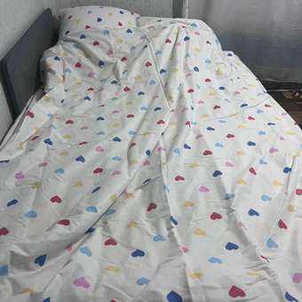 Комплект постельного белья Веселина Влюбленность двуспальный 4 предм.: отзыв пользователя Детский Мир