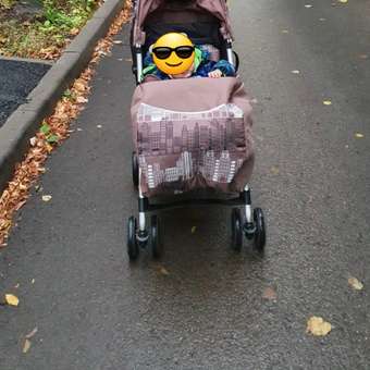 Коляска прогулочная Babyton City Coffie коричневый: отзыв пользователя Детский Мир