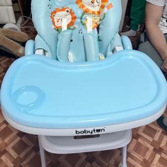 Стульчик для кормления Babyton Optima Blue классический: отзыв пользователя ДетМир