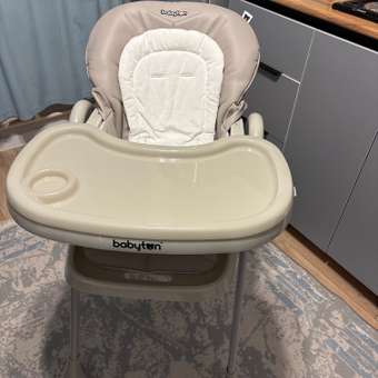 Стульчик для кормления Babyton Optima Eco Grey: отзыв пользователя Детский Мир