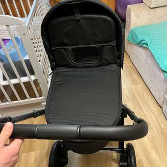 Коляска 2в1 MOWbaby Zoom air 2в1, silver black черный: отзыв пользователя Детский Мир