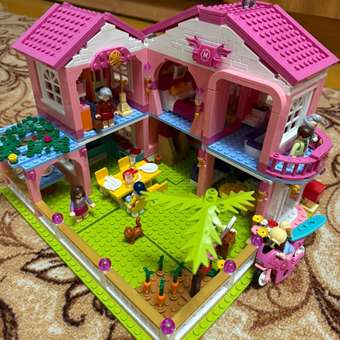 Конструктор SLUBAN Розовая мечта Вилла 896 дет.: отзыв пользователя Детский Мир