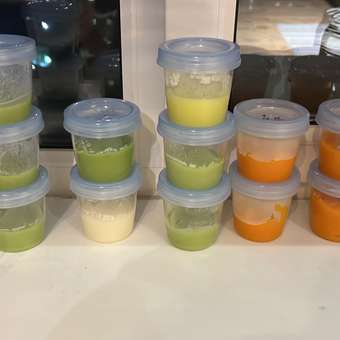 Набор контейнеров Philips Avent с крышкой для хранения грудного молока 180 мл SCF618/10: отзыв пользователя Детский Мир