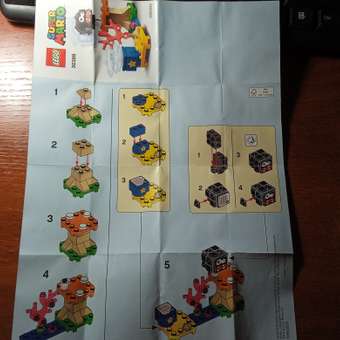Конструктор LEGO Super Mario Лохматик и гриб-платформа 39 дет.: отзыв пользователя ДетМир