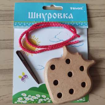 Игрушка Томик шнуровка Ягодка: отзыв пользователя Детский Мир
