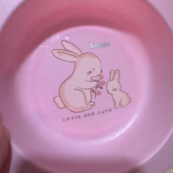 Тарелка BabyGo Pink: отзыв пользователя ДетМир
