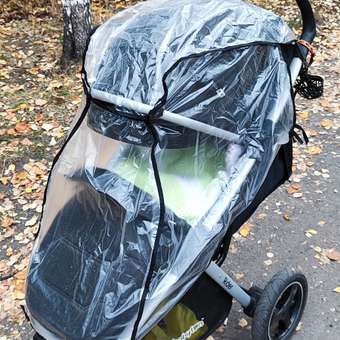 Дождевик Babyton на прогулочную коляску: отзыв пользователя Детский Мир