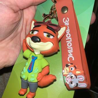 Брелок Зверополис Капитан Ник Уайлд: отзыв пользователя Детский Мир