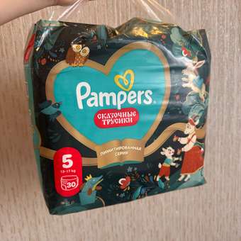 Трусики Pampers Pants Сказочные 5 (12-17 кг) 30 шт.: отзыв пользователя Детский Мир
