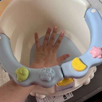 Сиденье для купания Kidfinity голубой: отзыв пользователя Детский Мир