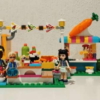Конструктор LEGO Friends Рынок уличной еды 592 дет.: отзыв пользователя Детский Мир