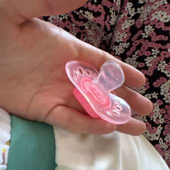 Пустышка BabyGo силикон ортодонтическая от 0 мес.: отзыв пользователя Детский Мир