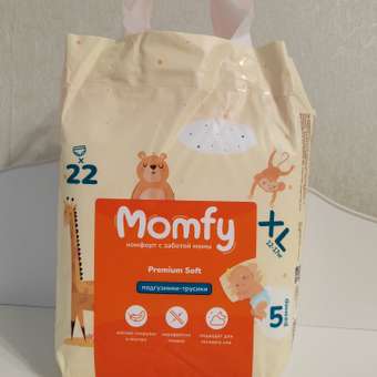 Трусики Momfy XL 22 шт.: отзыв пользователя Детский Мир