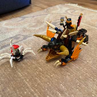 Конструктор LEGO NINJAGO Земляной дракон Коула Ниндзяго 285 дет.: отзыв пользователя Детский Мир