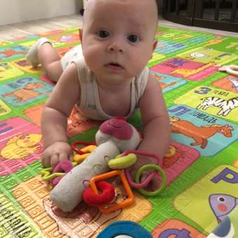 Детский складной Mamagoods Алфавит и Континенты 150 x 200 см 1 шт.: отзыв пользователя Детский Мир