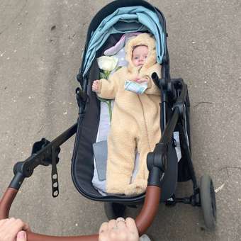 Коляска 2в1 Babyton Sandy Mint голубой: отзыв пользователя ДетМир