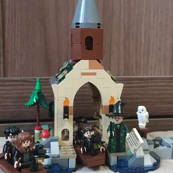 Конструктор LEGO Harry Potter Эллинг в замке Хогвартс 350 дет.: отзыв пользователя Детский Мир