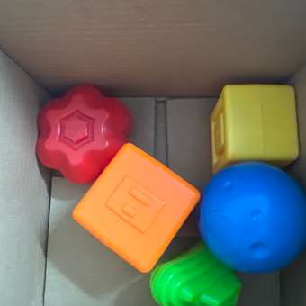 Игрушка ТОТОША сортер Монтессори куб с резинками: отзыв пользователя Детский Мир