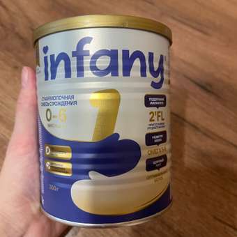 Cмесь молочная сухая Infany 1 начальная адаптированная для детей с рождения до 6 месяцев 350г: отзыв пользователя Детский Мир