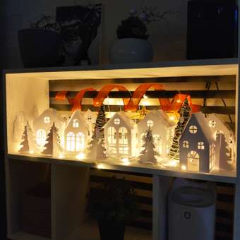 Набор для творчества Десятое королевство Декор Рождественская деревня декупаж: отзыв пользователя Детский Мир