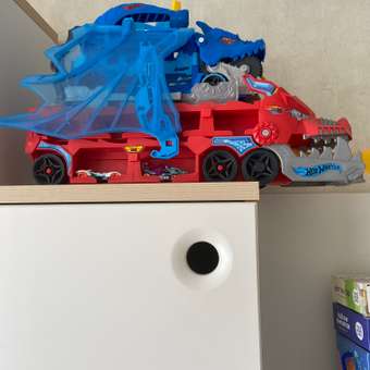 Автовоз Hot Wheels Дракон-перевозчик: отзыв пользователя Детский Мир
