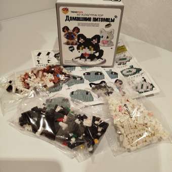 Конструктор TrendToys 3Д котики 3 шт из мини-блоков 722 дет.: отзыв пользователя Детский Мир
