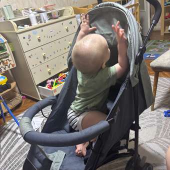 Коляска прогулочная JOVOLA Shiny оливковый: отзыв пользователя Детский Мир