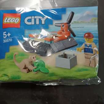Конструктор LEGO City Спасательное судно 35 дет.: отзыв пользователя ДетМир