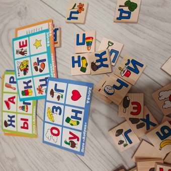 Настольная игра Томик Лото "Азбука" 36 деталей: отзыв пользователя Детский Мир