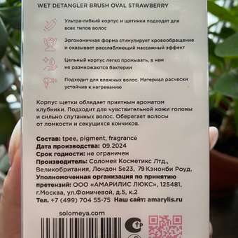 Щетка SOLOMEYA: отзыв пользователя Детский Мир