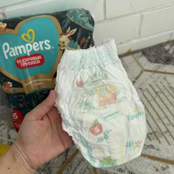 Трусики Pampers Pants Сказочные 5 (12-17 кг) 60 шт.: отзыв пользователя Детский Мир