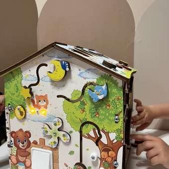 Игрушка MyKiddyQuest бизиборд Лесные Друзья: отзыв пользователя Детский Мир