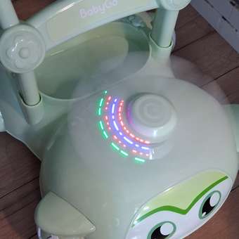Каталка BabyGo вертолет зеленый: отзыв пользователя ДетМир
