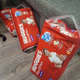 Трусики Huggies Dry eXpert 4 (9-14 кг) 54 шт.: отзыв пользователя ДетМир