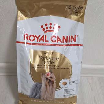 Корм для собак ROYAL CANIN породы йоркширский терьер 1.5кг: отзыв пользователя. Зоомагазин Зоозавр