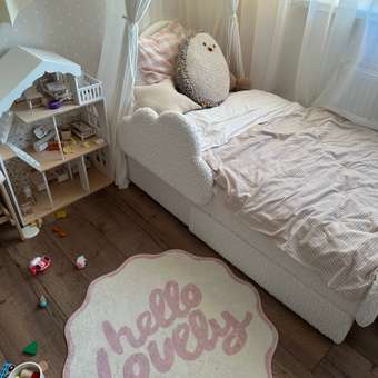 Коврик комнатный FUTURINO Home Hello lovely: отзыв пользователя ДетМир