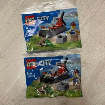 Конструктор LEGO City Спасательное судно 35 дет.: отзыв пользователя ДетМир