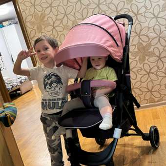 Коляска прогулочная Babyton Active Pink розовый: отзыв пользователя Детский Мир