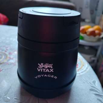 Термос для еды Vitax 0.35 литра с широким горлом с ложкой в комплекте: отзыв пользователя Детский Мир