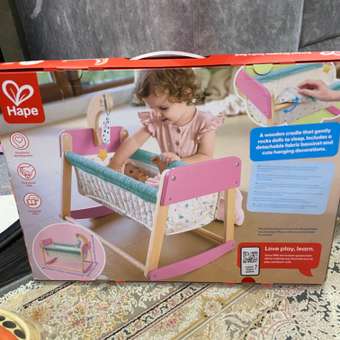 Аксессуар для кукол Hape люлька: отзыв пользователя Детский Мир