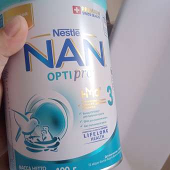 Смесь NAN 3 400г с 12месяцев: отзыв пользователя Детский Мир