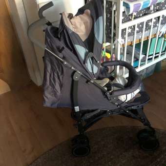 Коляска прогулочная Babyton Ellipse Blue синий: отзыв пользователя Детский Мир