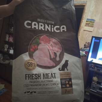 Корм для собак CARNICA Fresh Meat средних и крупных пород 4 вида мяса сухой 7кг: отзыв пользователя. Зоомагазин Зоозавр